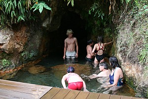 Natürliche Thermalquelle bei Furnas