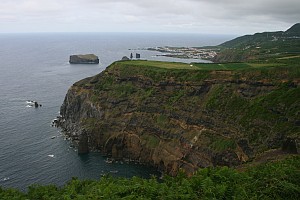 Steilkueste bei Várzea, São Miguel (Azoren)
